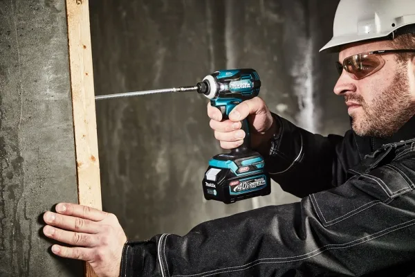 Makita TD001G - Støddriver - ledningfri - 600 W - 4-hastigheders - 1/4