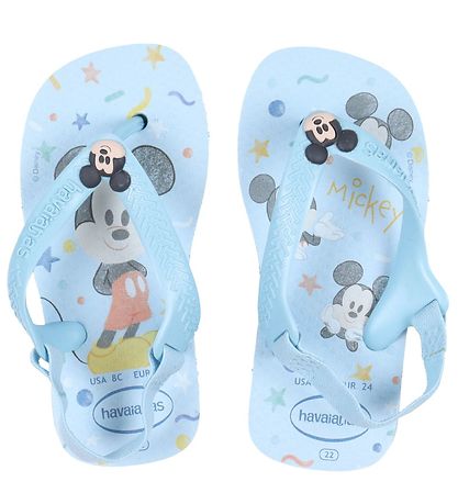 Havaianas Klipklapper - Baby Disney Classic - Blåe Water