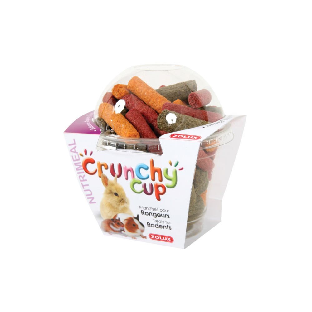Crunchy cup betteraves - luzerne et carottes 180gr (lot de 3)