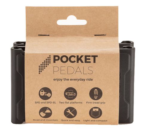POCKET PEDALS SPDSPD-SL  schwarz