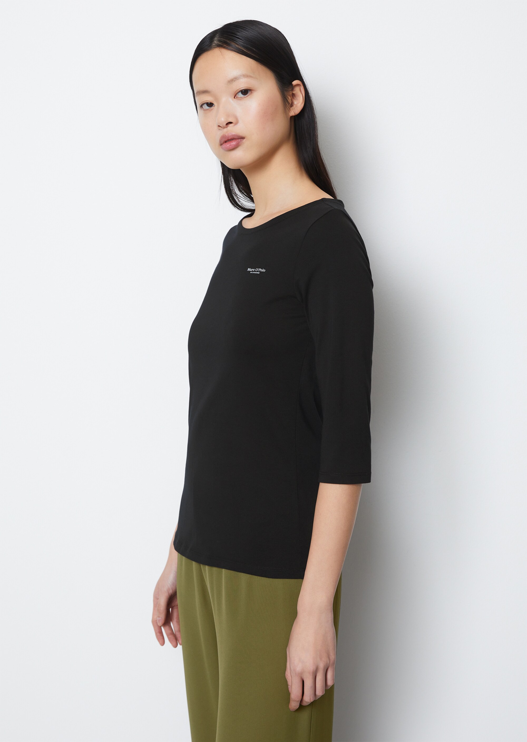 Longsleeve regularaus Organic-Cotton-Single-Jersey