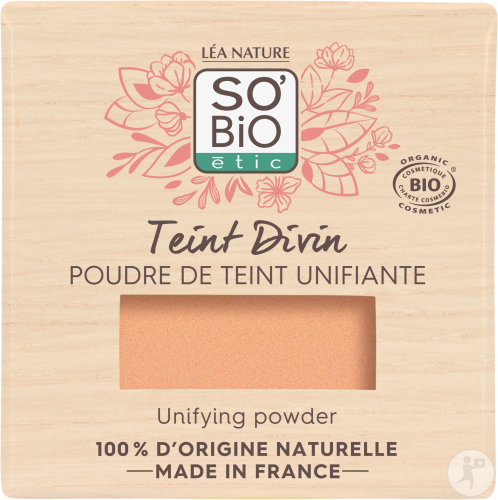 So'Bio Étic Teint Divin Poudre De Teint Unifiante 15 Vanille Rosé Bio 10g