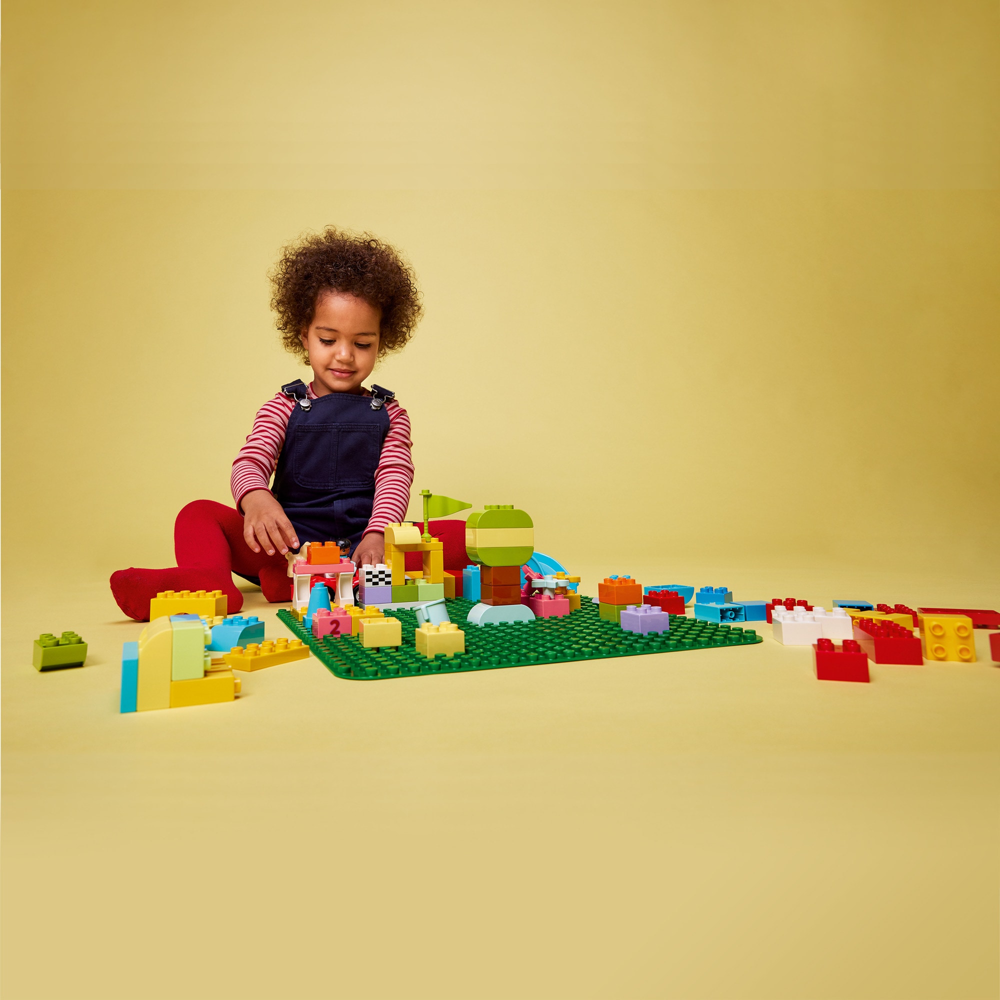 LEGO Konstruktionsspielzeug DUPLO Bauplatte in Grün