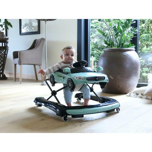Trotteur 3-en-1 Poppy green - BOJUNGLE
