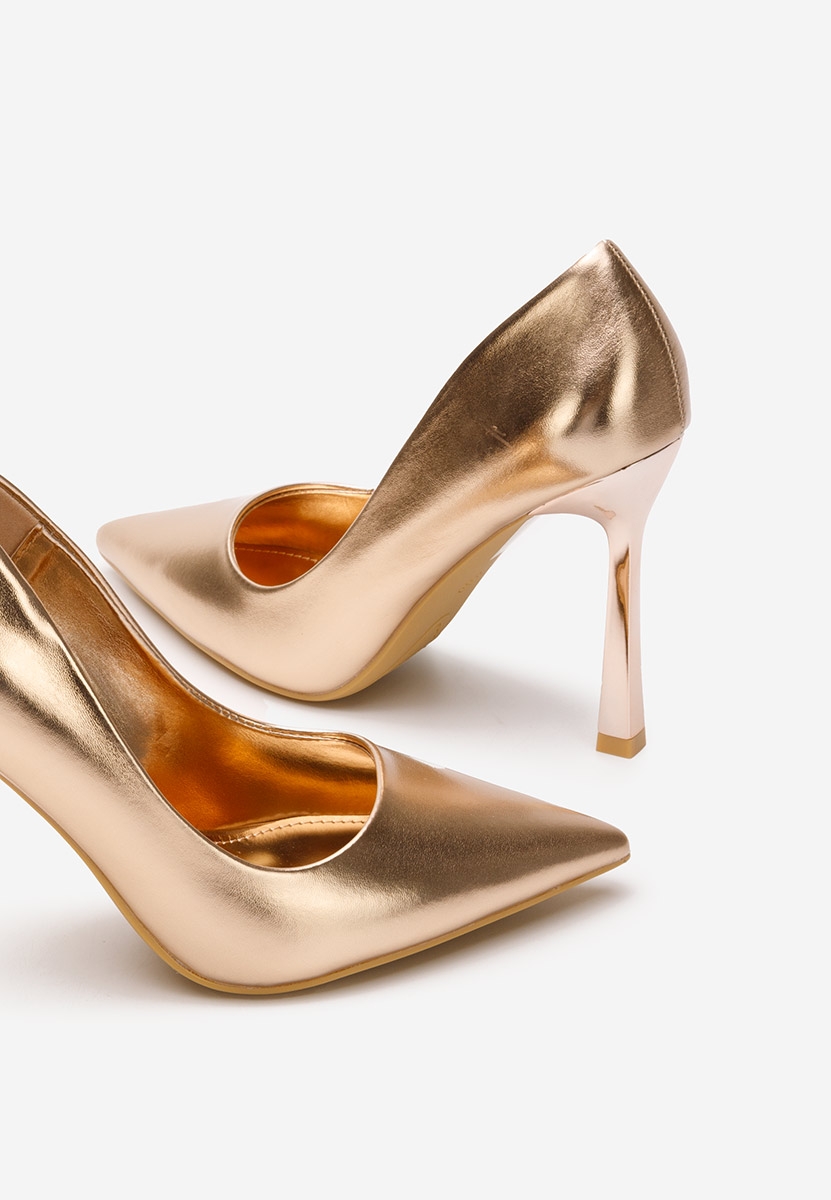 Chaussures stiletto champagne Anselma V2