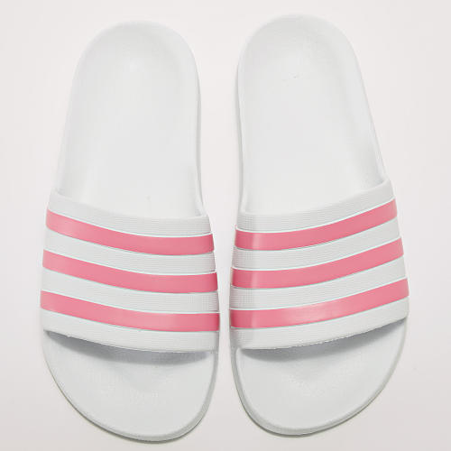 Claquettes Femme Adilette Aqua GZ5237 Blanc Rose