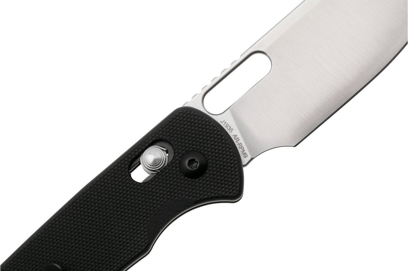 CJRB Hectare J1935-BK, Satin AR-RPM9, Black G10, zakmes