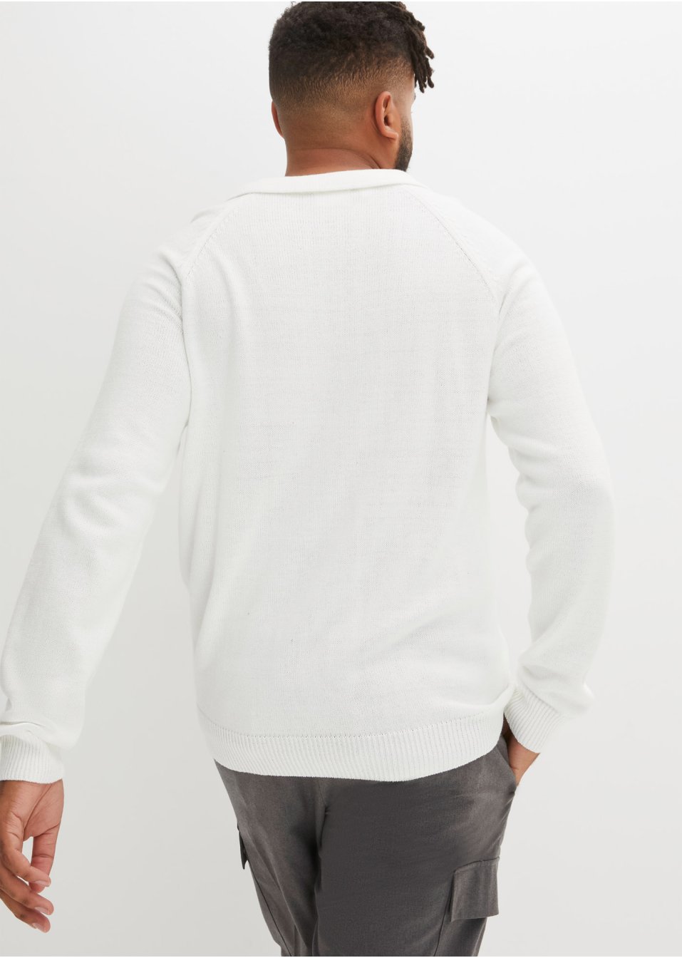 Pull à col polo