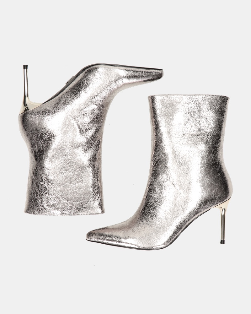 Steve Madden Lyricals Enkellaarsjes  - zilver