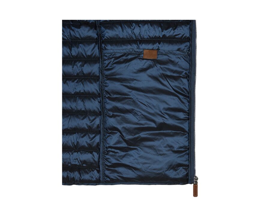 Doudoune légère hiver homme Bleu Canard - SVEN