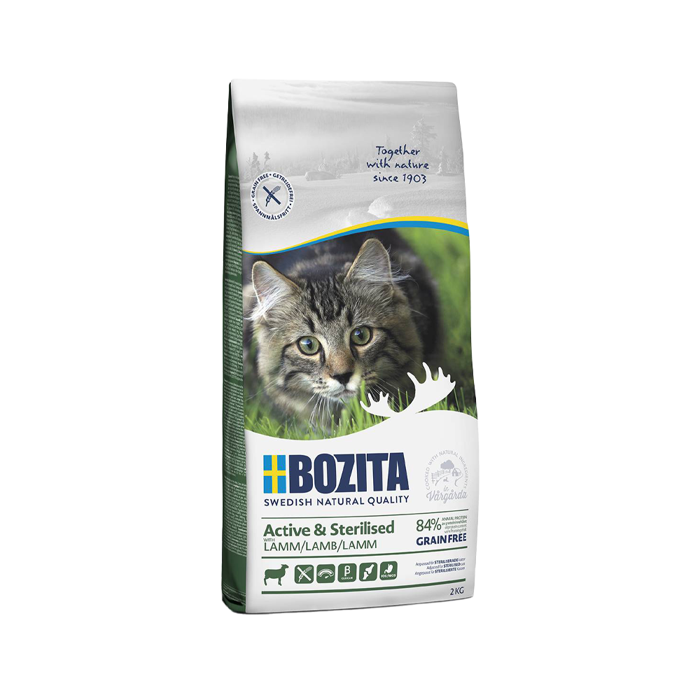 Bozita Active & Sterilised Grain Free Kattenvoer