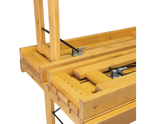 Wilk tuinbank 180 x 70 x 71,5 cm bruin