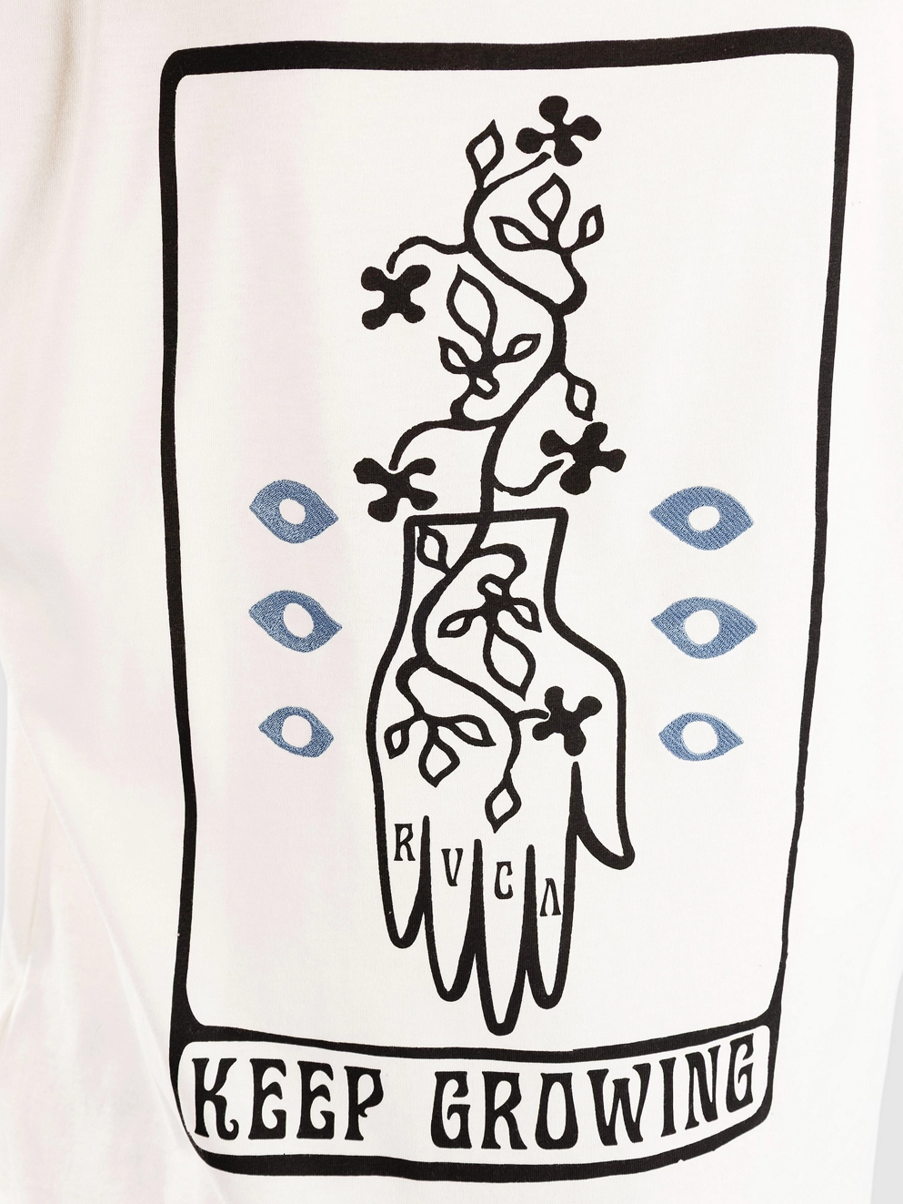 RVCA Keep Growing T-Shirt antique white