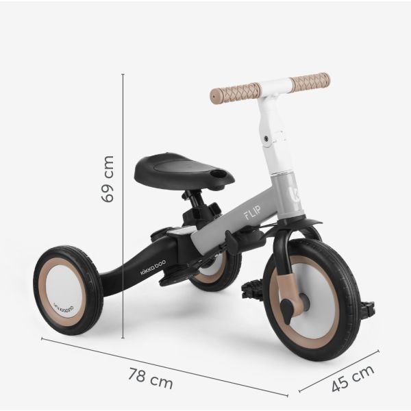 Kikkaboo Driewieler Flip Beige 5in1