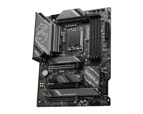 MSI Z790 Gaming Plus Wifi - Bundkort - ATX - LGA1700 sokkel - Z790 Chipset - USB-C 3.2 Gen 2x2, USB 3.2 Gen 2, USB 3.2 Gen 1, USB-C 3.2 Gen2 - 2.5 Gigabit LAN, Wi-Fi 6E, Bluetooth - onboard grafik (CPU påkrævet) - HD Audio (8-kanaler)