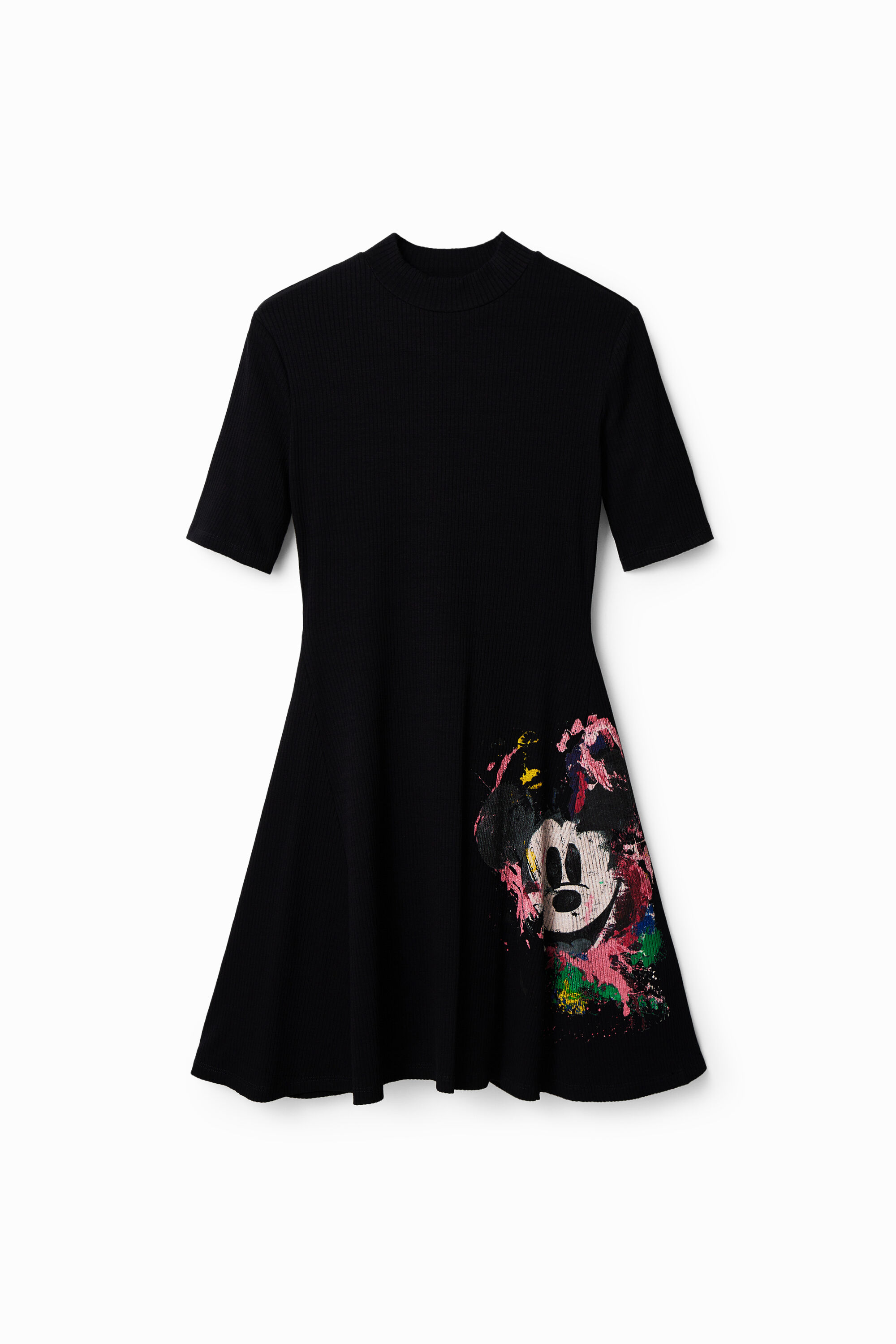 Robe patineuse courte Mickey Mouse