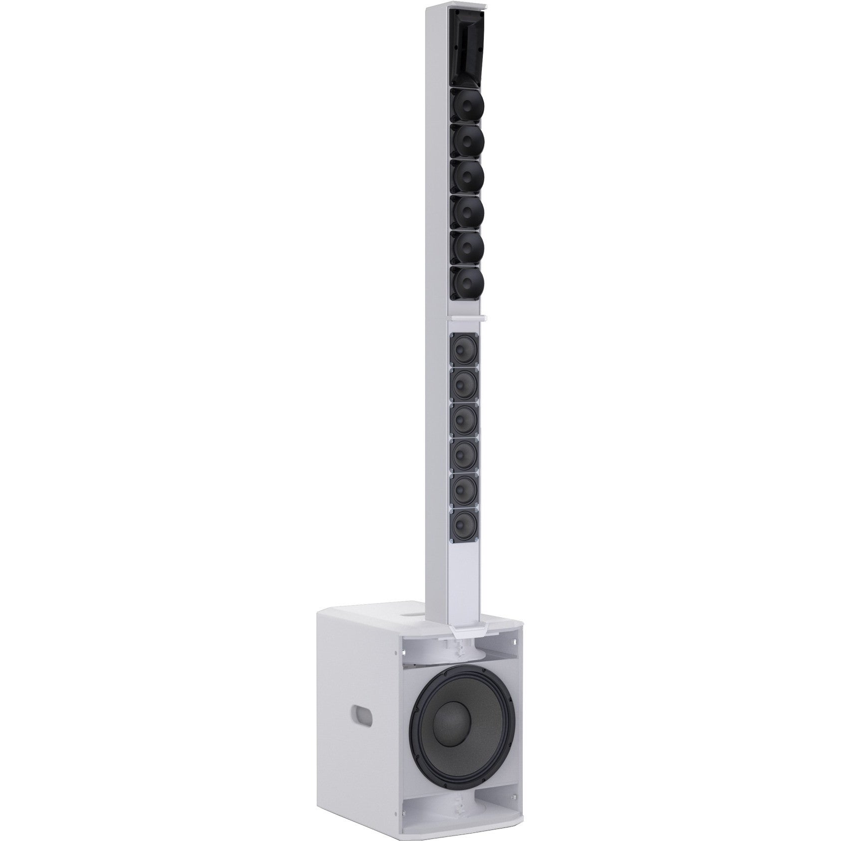 LD Systems MAUI 28 G3 W portable cardioïde speaker-zuilsysteem wit