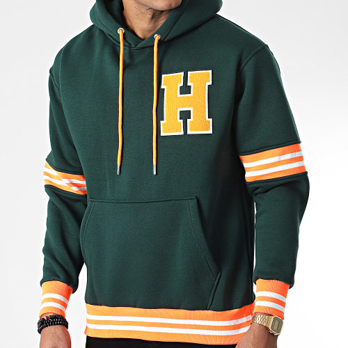 Sweat Capuche OTS-11 Vert