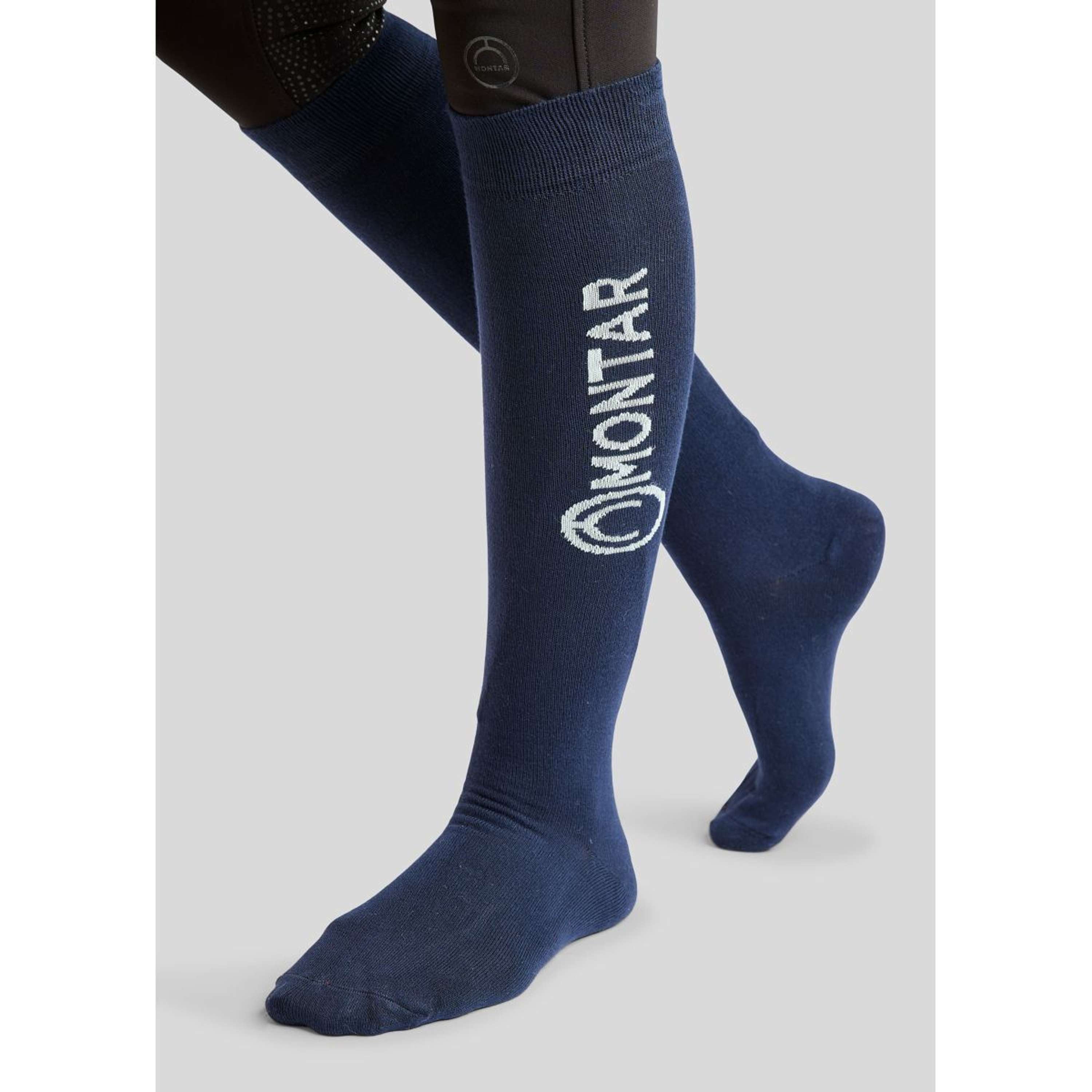 Montar Sokken met Logo Navy