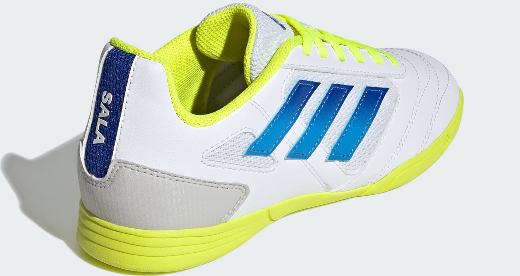 Super Sala 2 IN Junior Cloud White/Royal Blue/Team Solar Yellow 2
