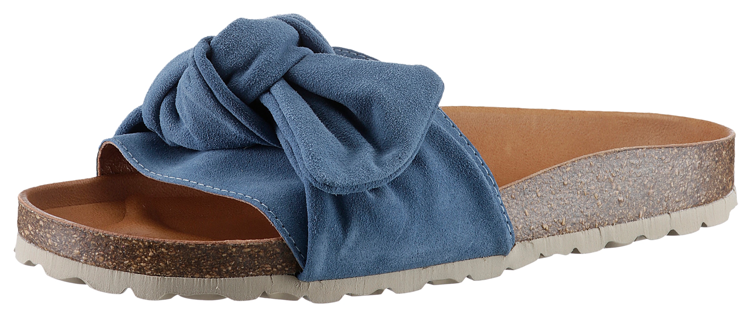 VERBENAS Pantolette »Roxy Roda«  Sommerschuh, Flat, Pool Slides mit modischer Schlaufe
