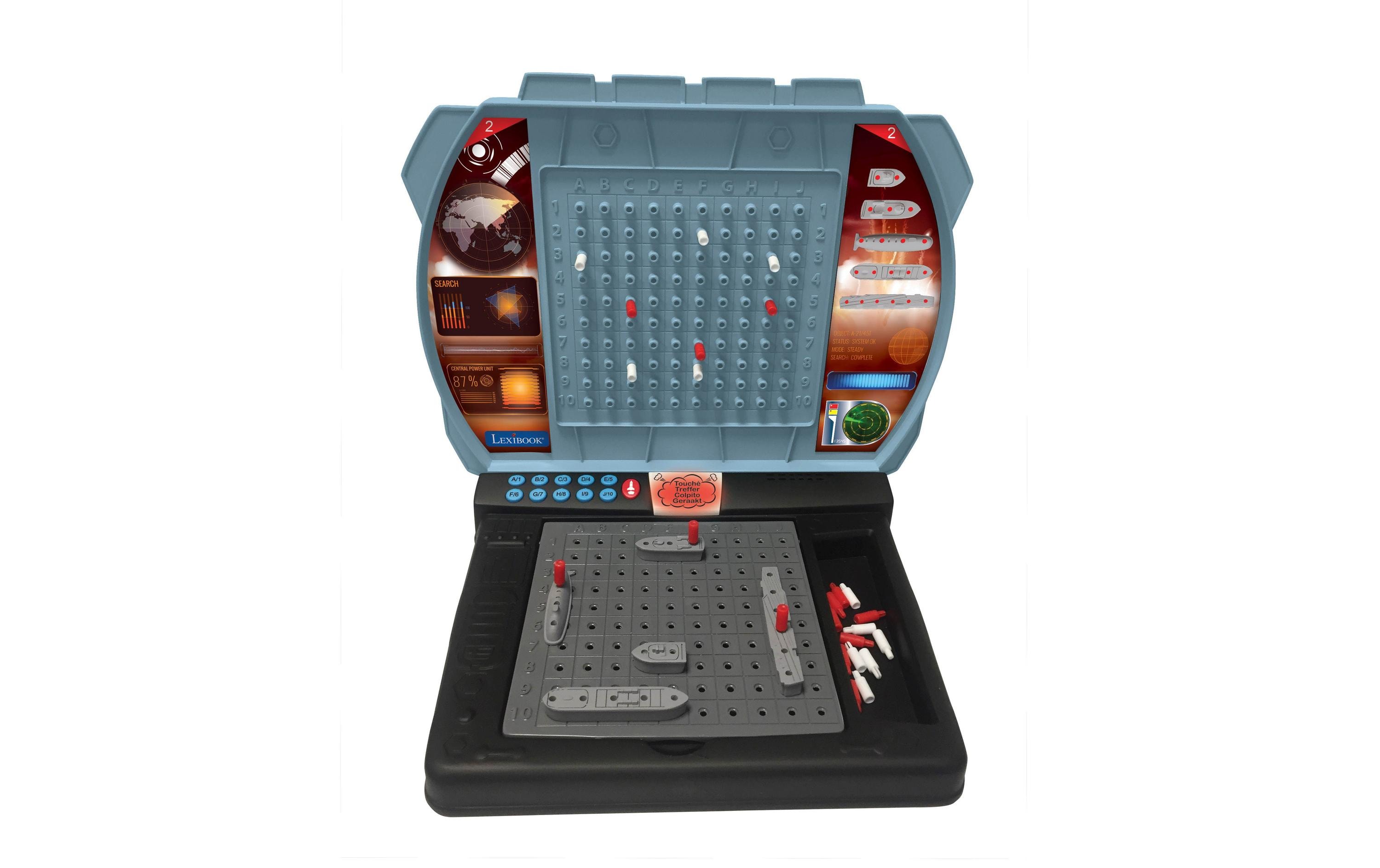 Sprechende Seeschlacht DE/FR/IT/NLElektronisches Brettspiel