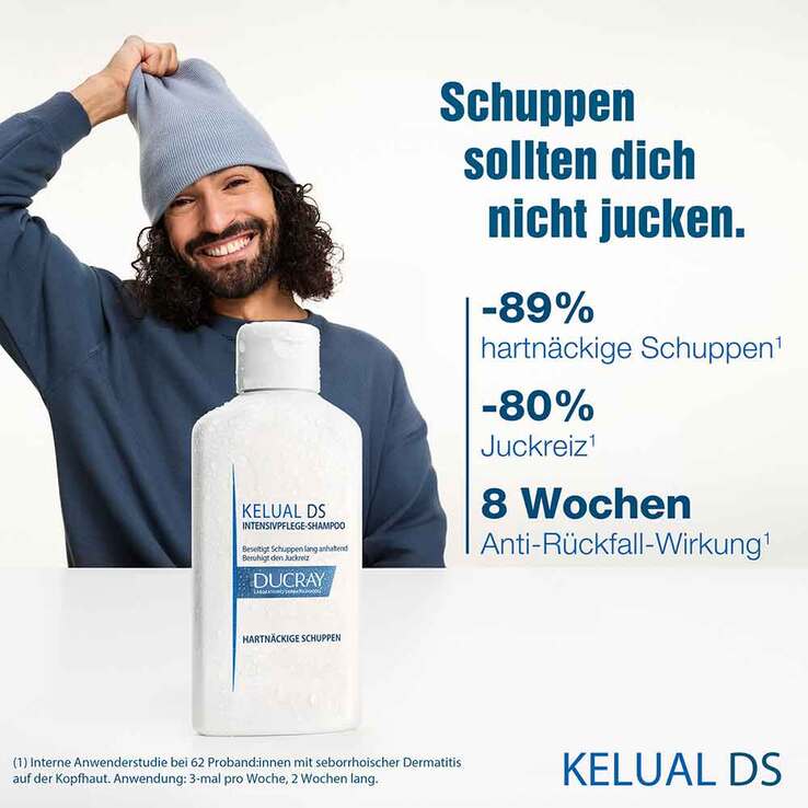 Ducray Kelual DS Anti Schuppen Shampoo, 2x100 ml