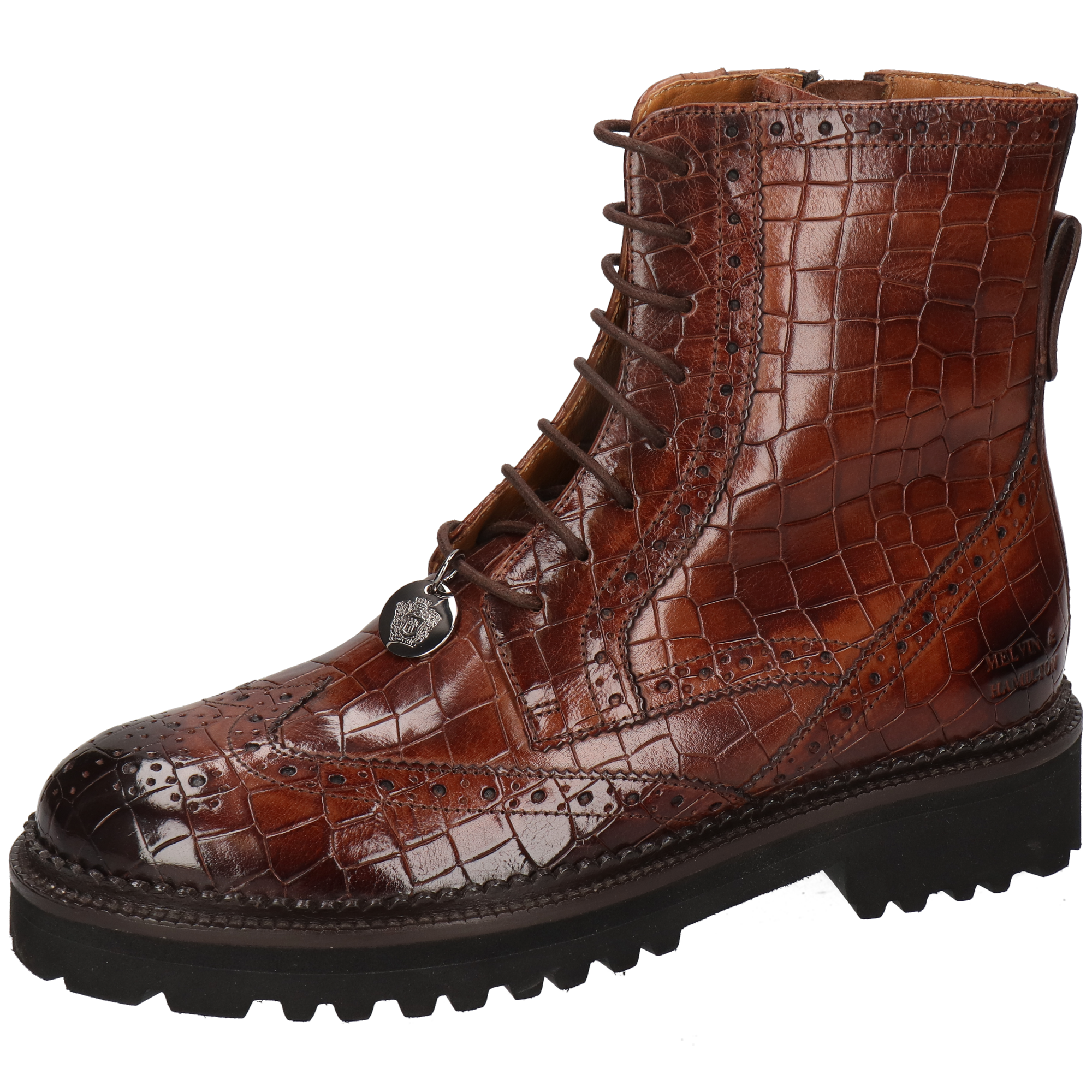 MARIA 14 - Bottines à semelle plateforme | Marron