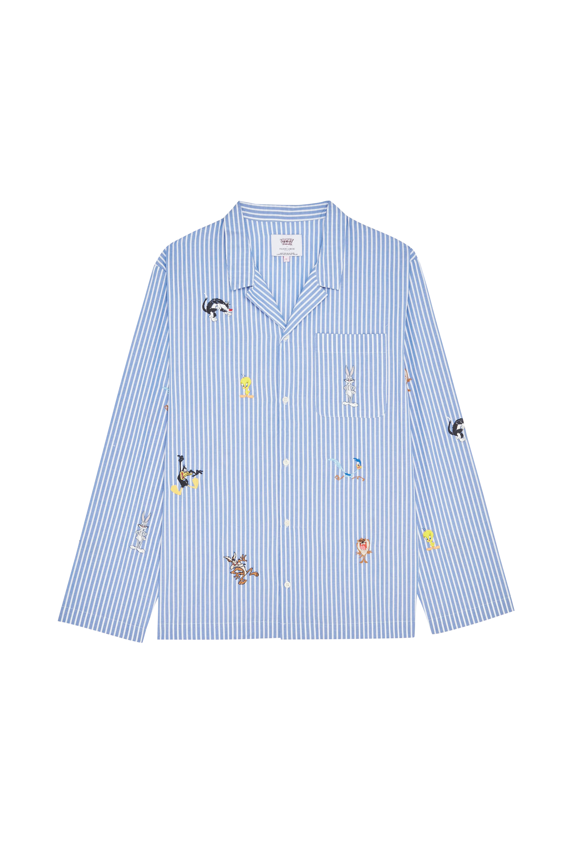 MAISON LABICHE Chemise de pyjama GERMAIN EMBY ALL OVER Multicolore