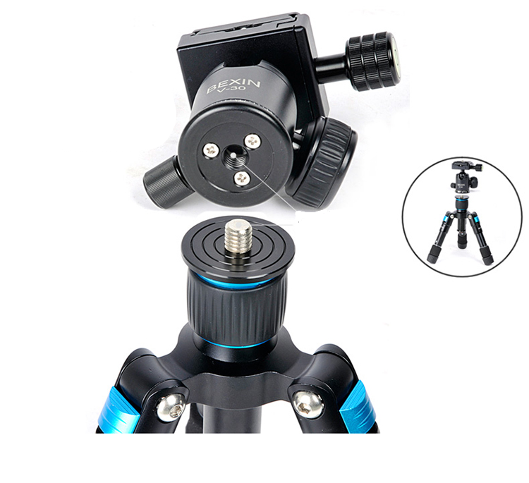 (48cm) Reise Foto / Video Tripod Dreibein Stativ Halterung mit 1/4