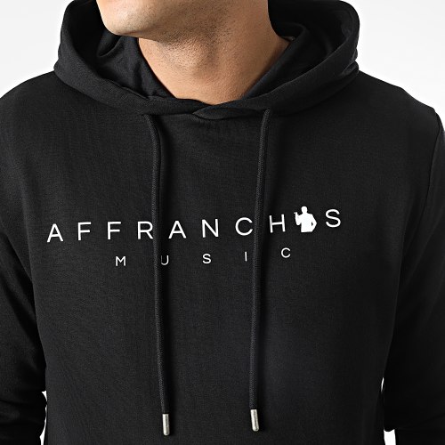 Ensemble De Survetement Affranchis Music Logo Noir Blanc