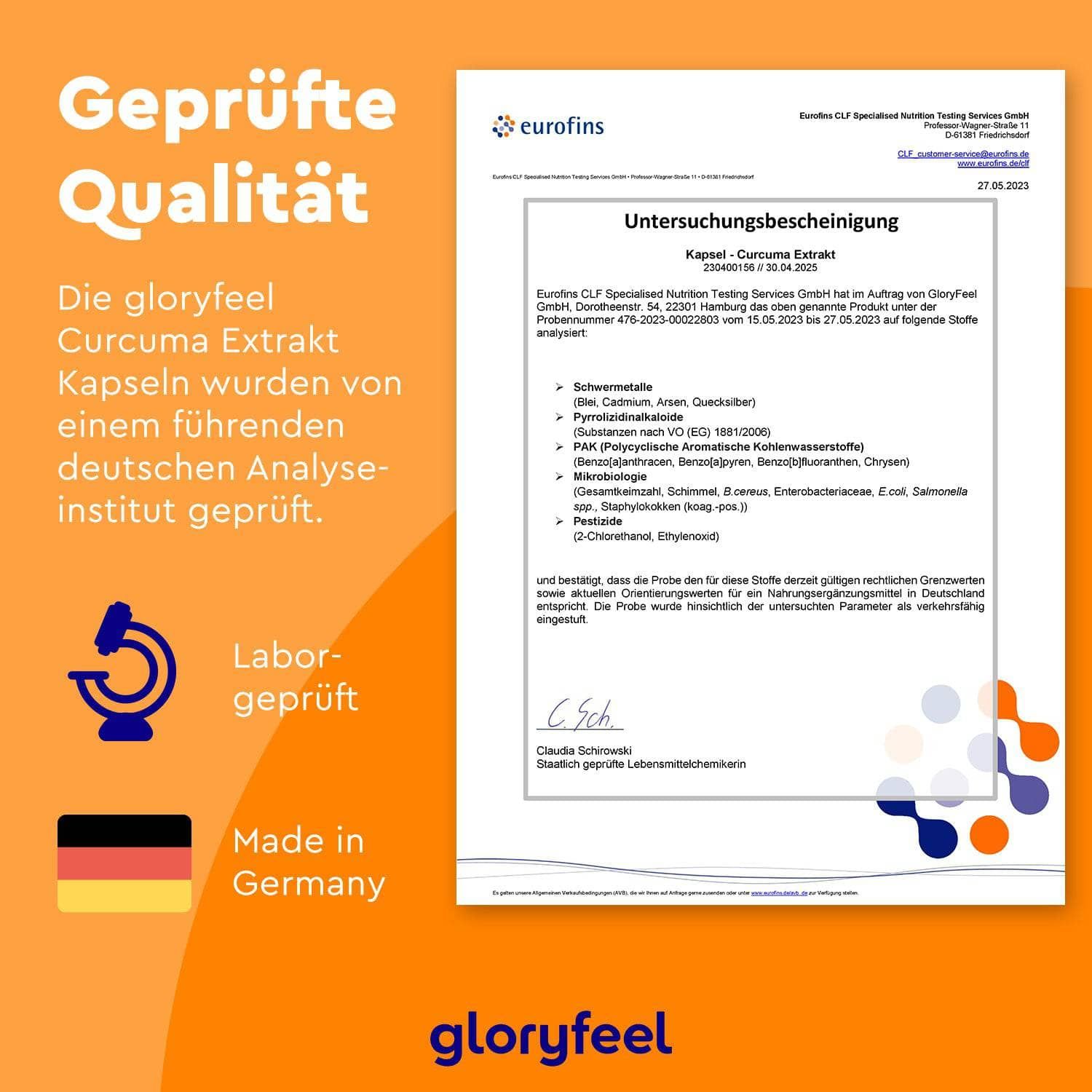 gloryfeel® Curcuma Extrakt