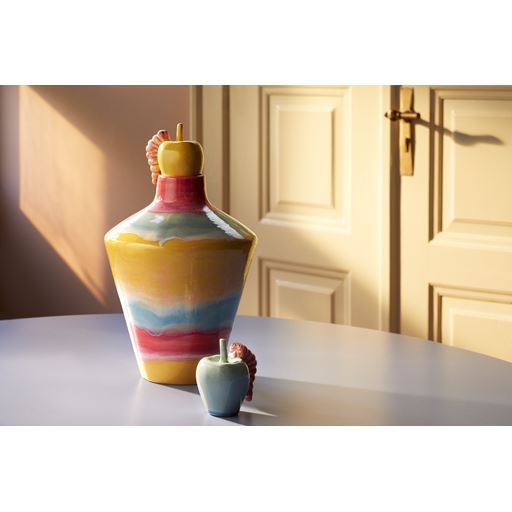 Kähler X KimPop Vase, Pink/Mint/Yellow