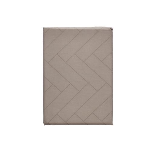 Södahl Tiles Damaskdug, Taupe, 140x270 cm