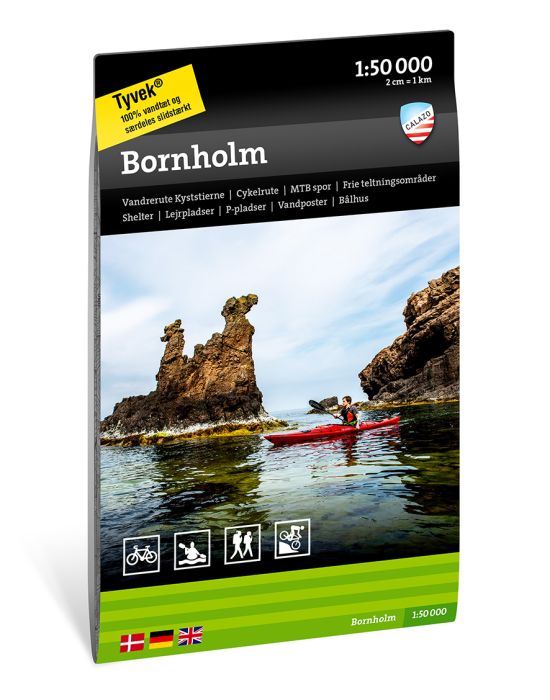 Bornholm kort