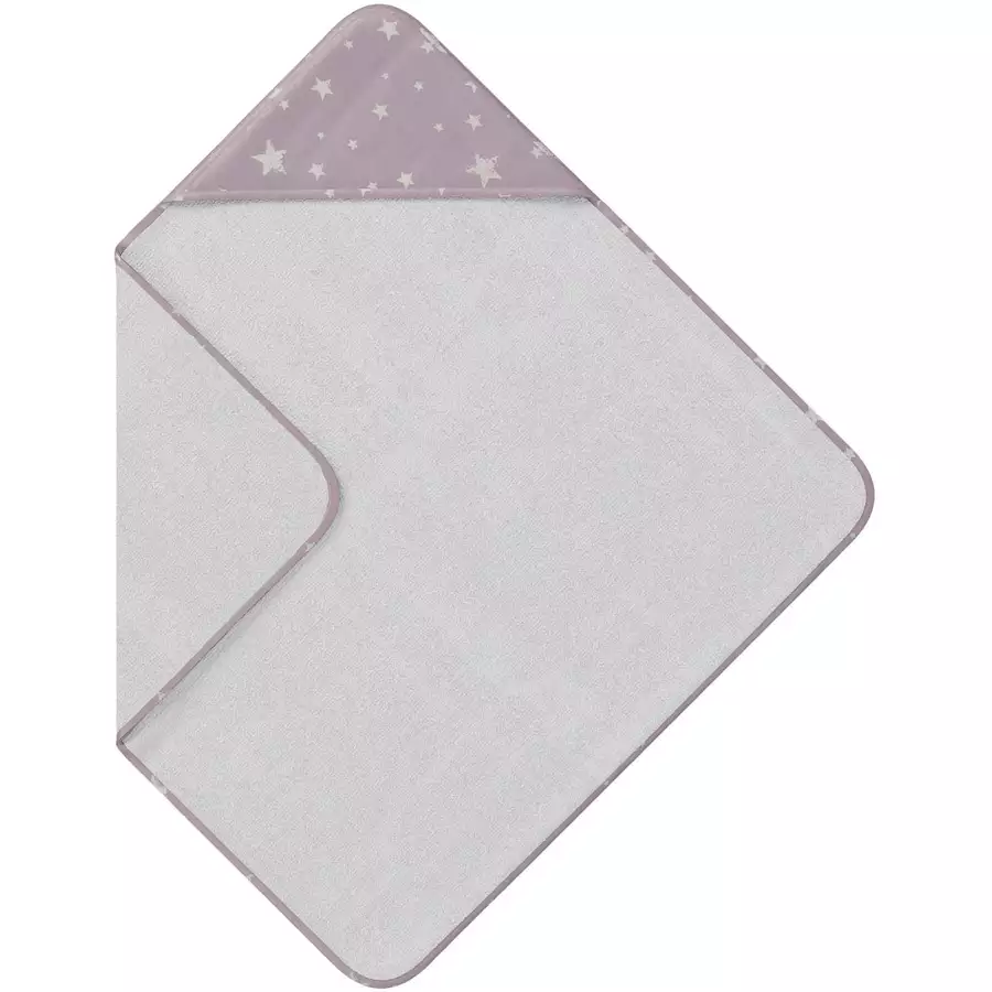 hibboux® Kapuzenhandtuch Star Lavender