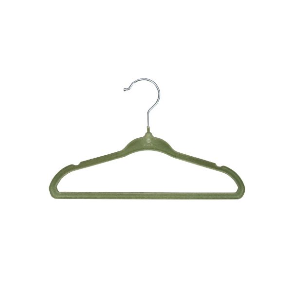 Puck Kledinghanger - Antislip - 6 Stuks - Ecru