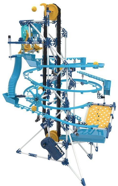 K'NEX - Marble Run - Modelbouwset - Gemotoriseerd - 350+ Stuks - Educatief Speelgoed