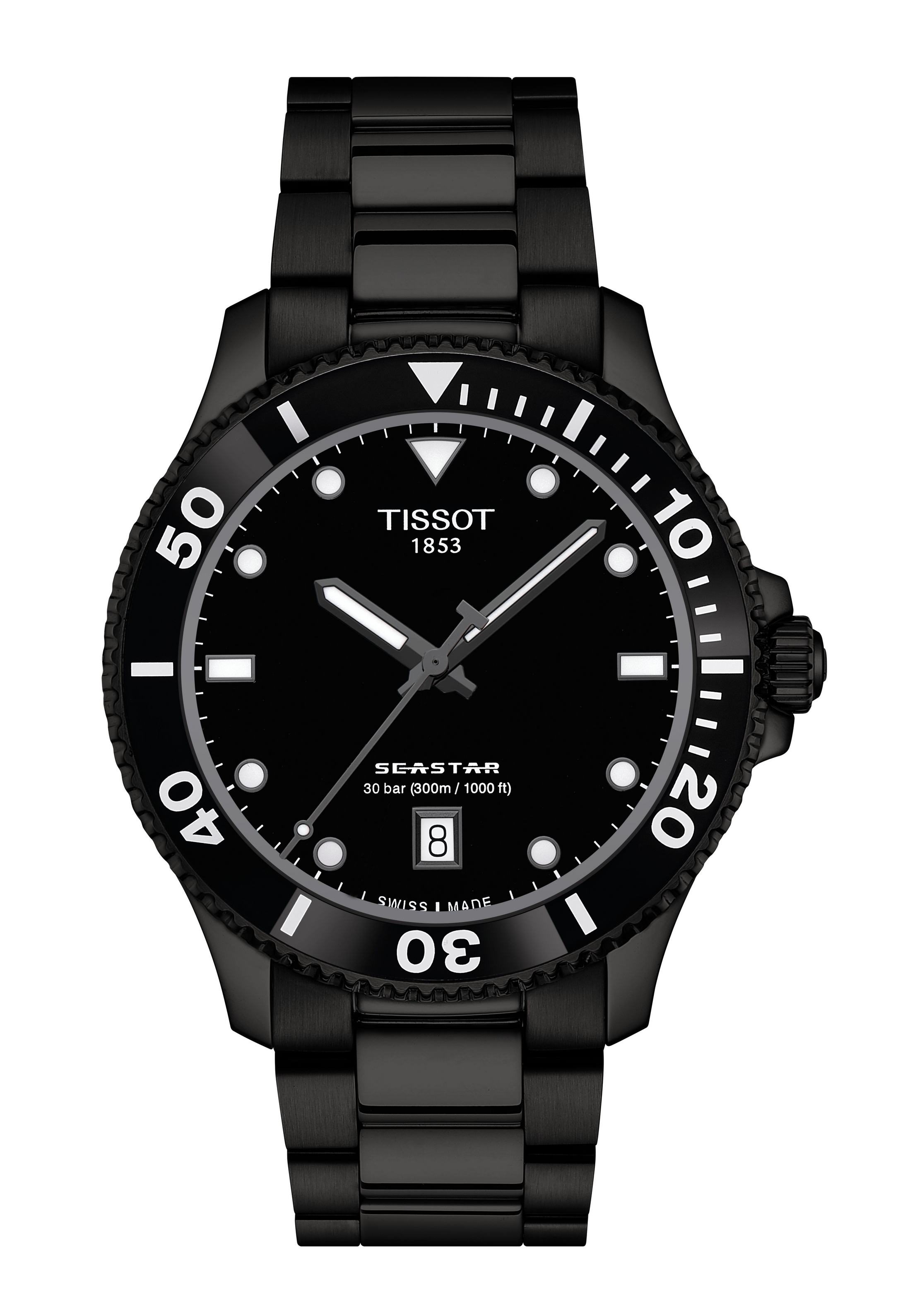Tissot Seastar 1000 40mm Schwarz T120.410.33.051.00