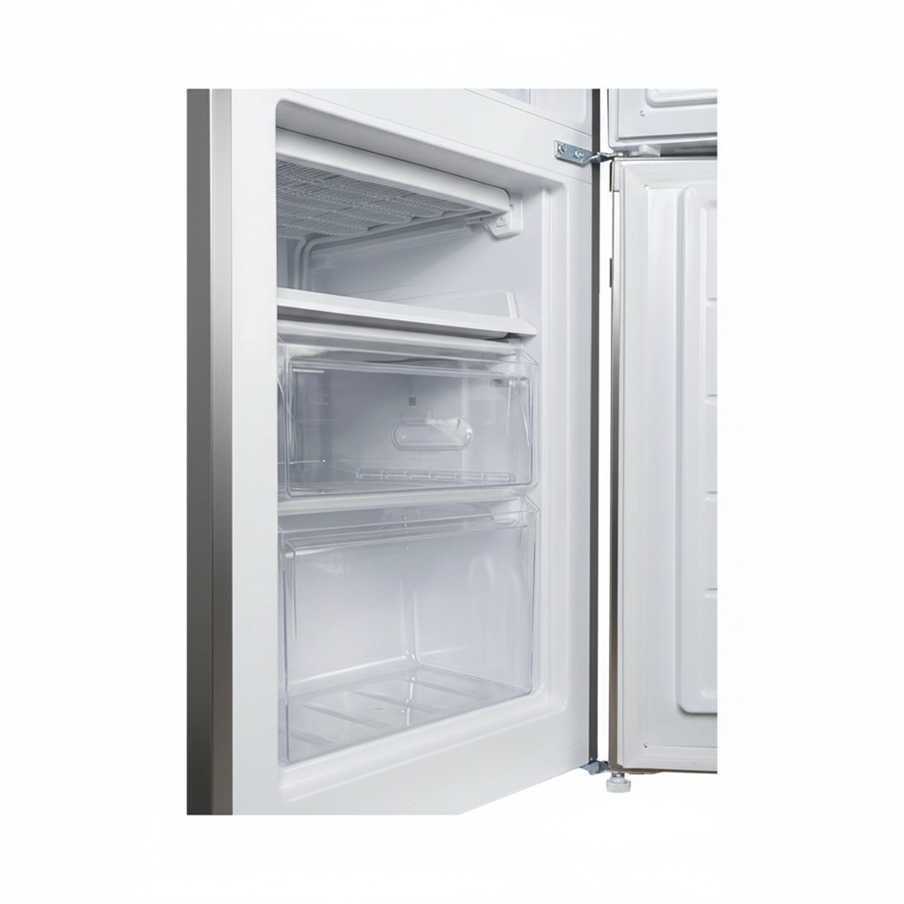 Kibernetik FSP Kühl-Gefrierkombination 262 Liter Chrom