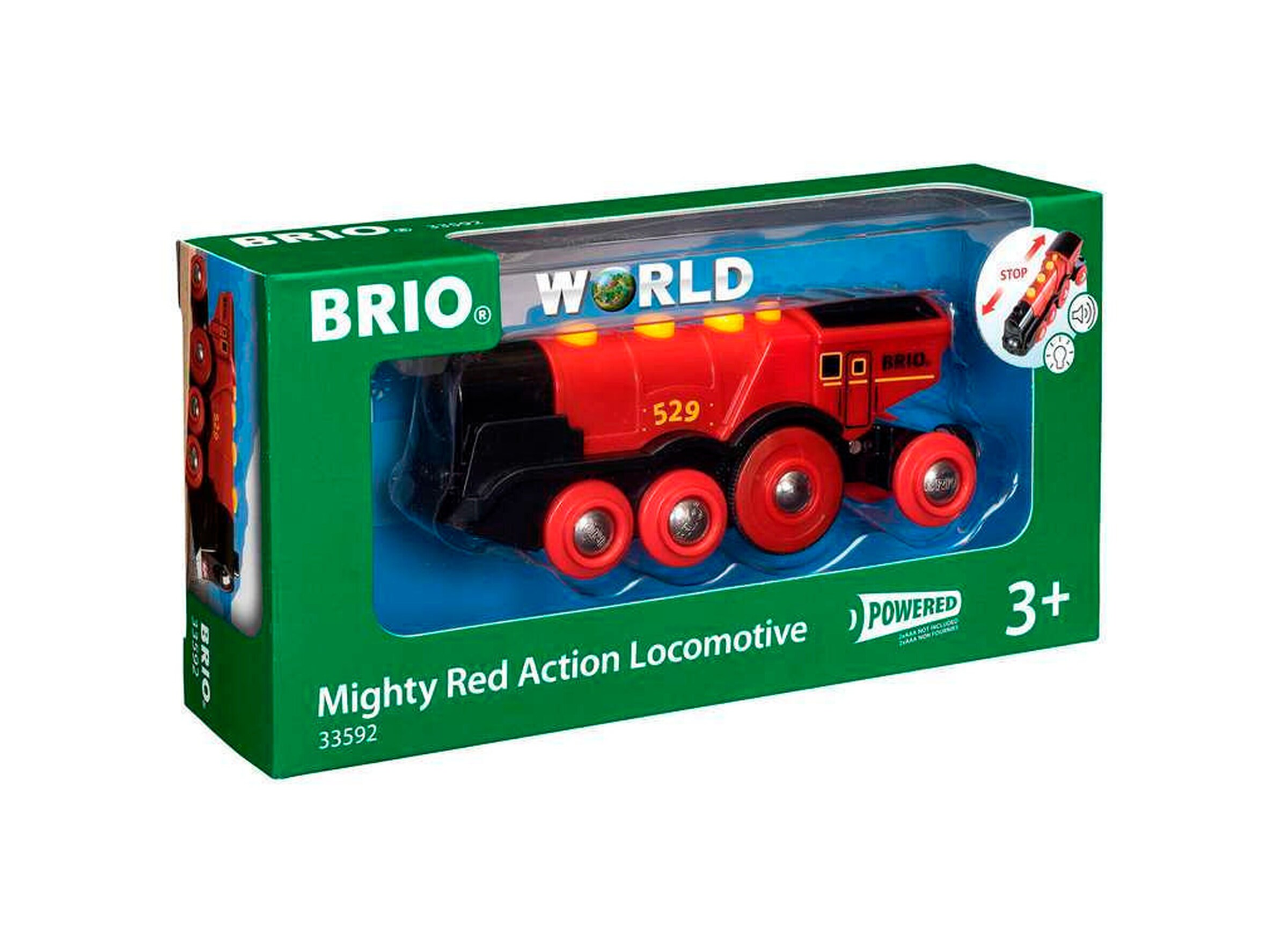 BRIO Rote Lola Batterielok