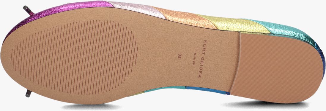 KURT GEIGER LONDON multi kurt geiger london ballerina's eagle stripe