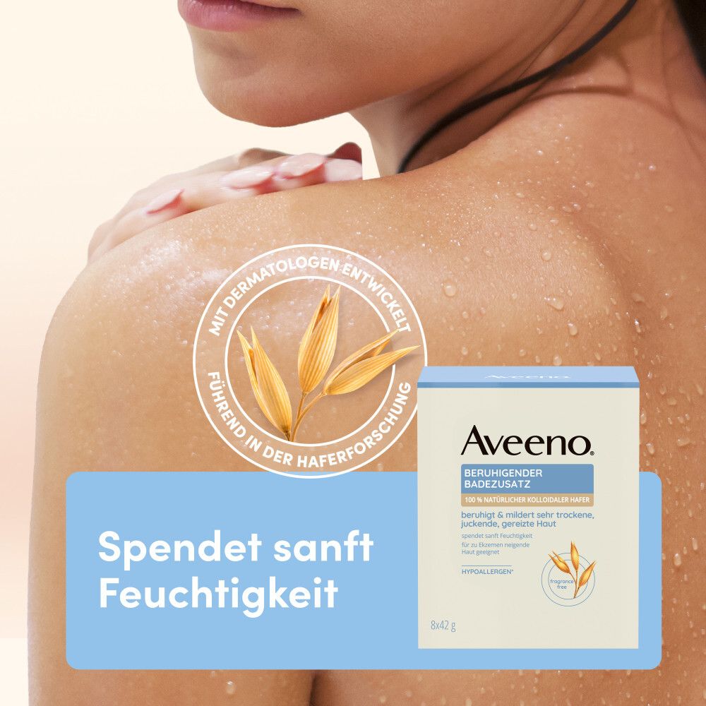 Aveeno® beruhigender Badezusatz mit kolloidalem Hafer für trockene Haut