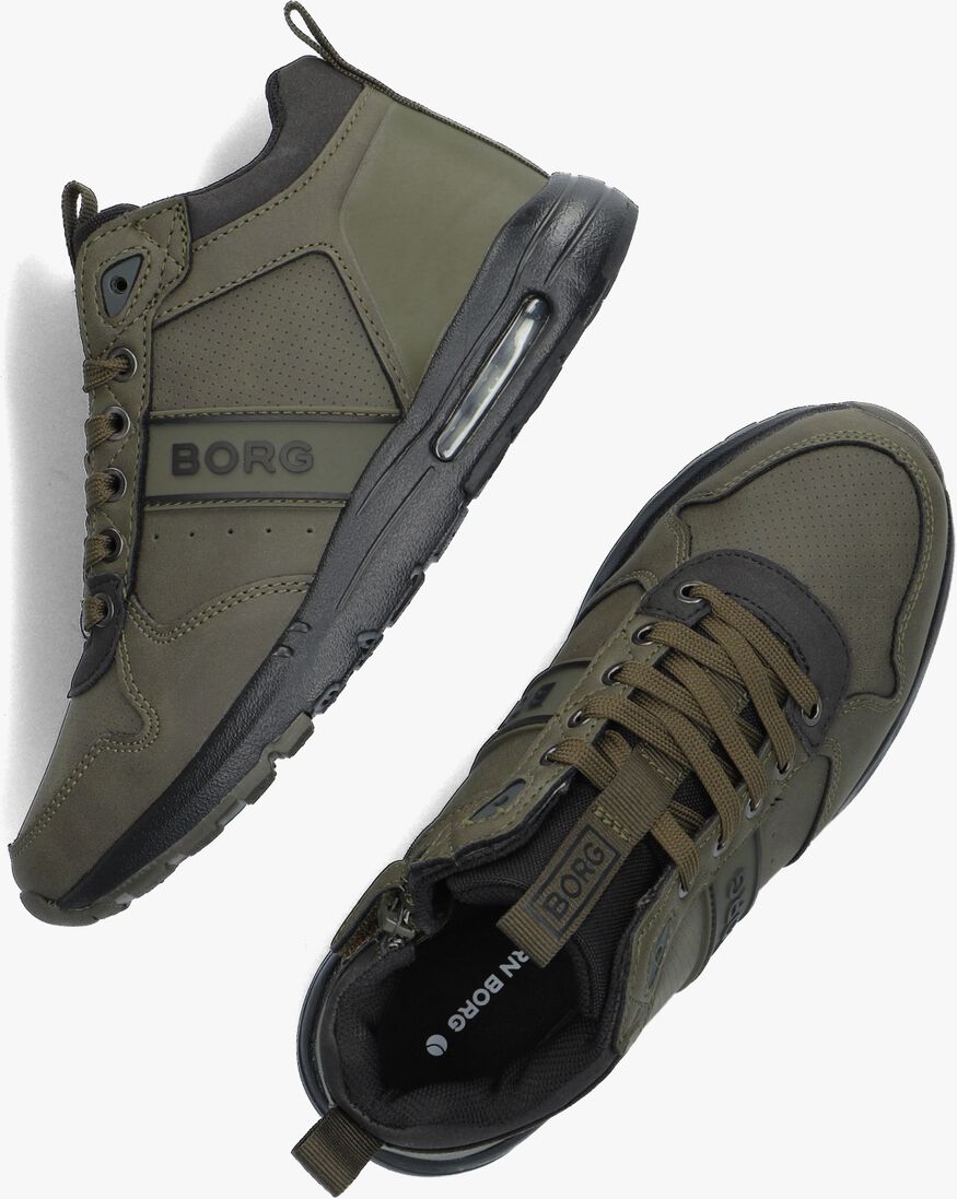 BJORN BORG groene bjorn borg hoge sneaker x1000 mid ctr k