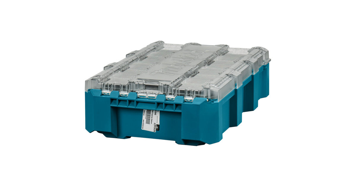 MakitaMaktrak Organizer Medium P-91045 gereedschapsbox  (Blauw/zwart)
