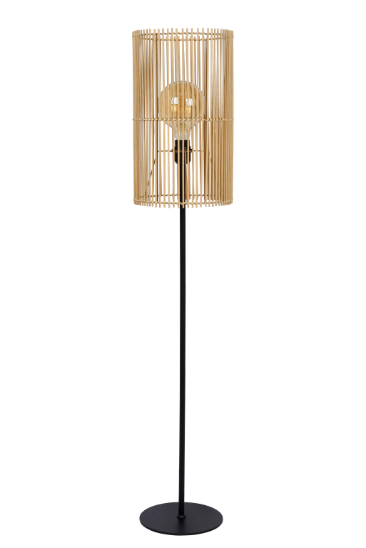 Lucide Jantine 26 vloerlamp naturel