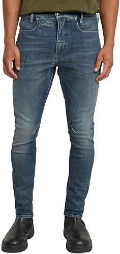 G-Star D-STAQ 3D Slim Jeans voor heren, blauw (Antique Faded Blue Kloof D05385-D441-H104), 35W / 32L