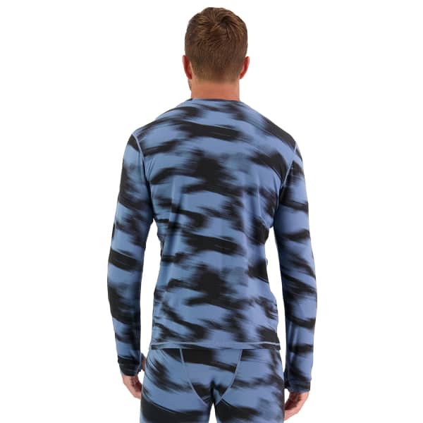 T-shirt thermique MONS ROYALE M CASCADE FLEX 200 LS BLUE MOTION