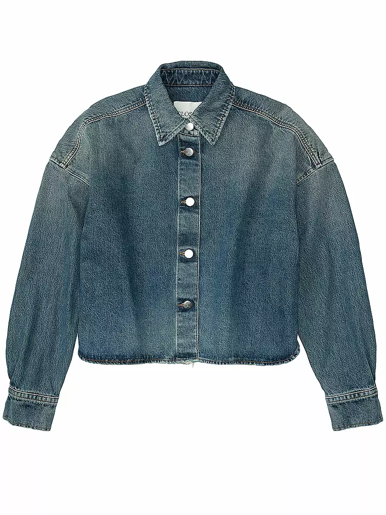 CLOSED Jeansbluse  blau