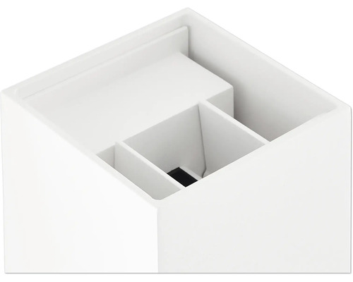LED buitenwandlamp 6W 500 lm 3000K 10,3x10 cm wit